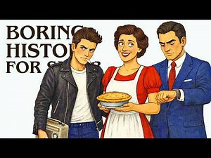 What Life Was REALLY Like in 1950s American Suburbs | Boring History for Sleep
