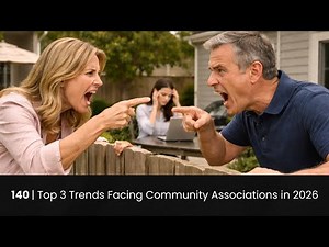 140 | Top 3 Trends Facing Community Associations in 2026