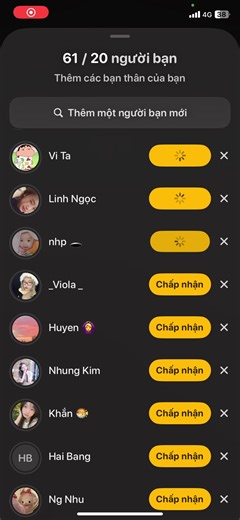 Cách thêm bạn trên Locket cho học sinh