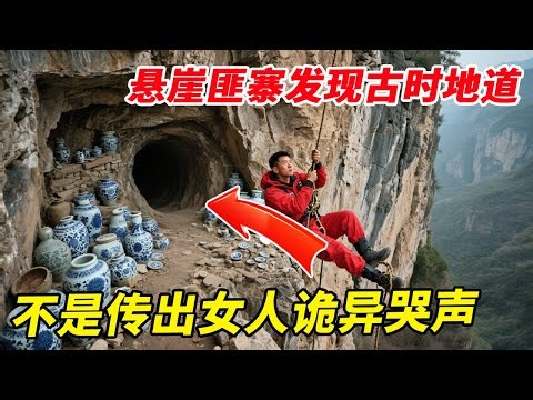 The outdoor Xiao Beige finds ancient subways and valuable blue and white porcelain that are pricele