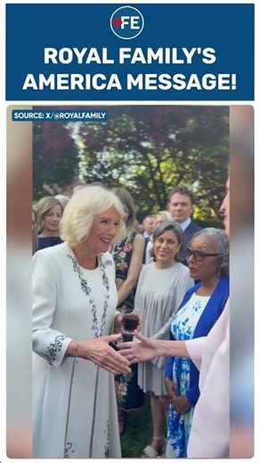 Royal Family Marks America's 250th Anniversary With Special Independence Day Message | #shorts s