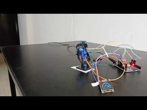 Arduino Radar Scanner with OLED Display and Servo Sweep Visualization