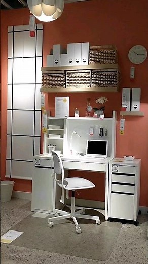 IKEA: desk set up👉check out my channel for full Ikea videos