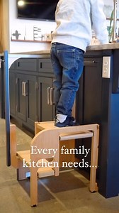 Every family kitchen needs a little hidden step ladder for those special helpers by @arcadiakitchenandbath. #kitchendesign #kitchendecor #kitchendetails #kitchendesigns #kitchen #ladder #kitchenladder #interior #interiordesign #architecture #architecturedetail #architecturedesign #architects_need | Architects need