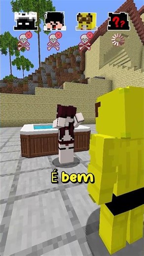 A melhor piscina para a casa da minha mãe no Minecraft! #shorts