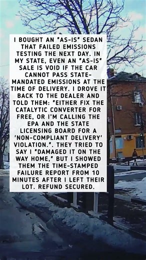 Why an "Emissions Failure" is the death of an "As-Is" deal 💨