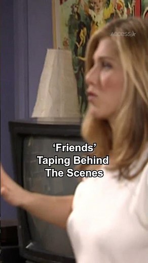 'Friends' Taping Behind The Scenes