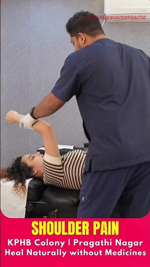 Instant Shoulder Pain Relief! 💪 Realign Chiropractic Adjustment | Hyderabad’s #1 Chiropractor