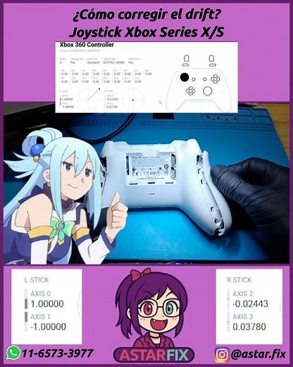 How to fix drift on an Xbox Series X/S controller?