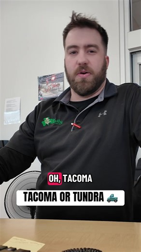 Tacoma or Tundra… which side are you on? 🛻🔥 Do you want the nimble, everyday warrior or the big power, big presence truck? 👇 Cast your vote: ⚡ Tacoma 💪 Tundra #ThisOrThat #TruckTok #TacomaVsTundra #ToyotaTrucks #mikeykellyauto