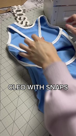 Creating a Cute Gymnastics Leotard with Snaps