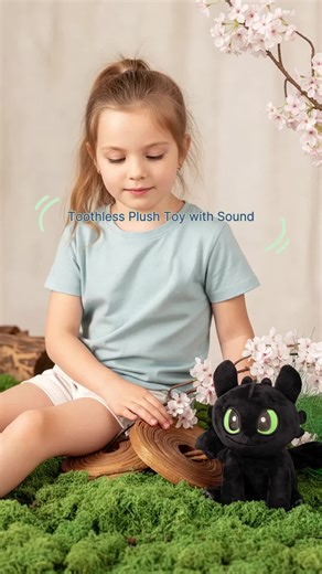 Toothless Plush Toy How to Train Your Dragon, Interactive Sound & Light Effects, Perfect Gift for Kids, Ideal for Parties, Christmas, Birthdays #babytoys #tiktoktoys #fidgettoysplus #toptoyamerica #toysandplay #viraltoyset #childrentoys #toptoyplushseason #toysideas #whimsicaltoy