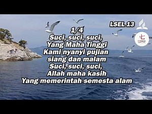 LAGU SION NO. 13 | Suci Suci Suci