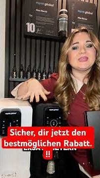 🔥Ersatzfilter für Wasserbar von aqua global richtig tauschen und den bestmöglichen Rabatt sicher‼️
