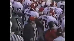 339K views · 5.2K reactions | 30 years ago on Thanksgiving Day, there was nothing clean about the old-fashioned hate between UGA and GA Tech on The Flats… In the 43-10 rout, an Eric Zeier-to-James Warner touchdown leads to an altercation—several of them—between the rivals. | UGA Football by Patrick Garbin | Facebook