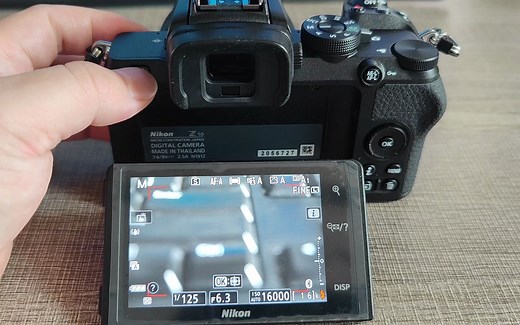 尼康Z50 简单操作解说