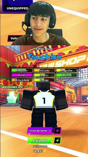 EU AMASSEI COM MEU NOVO SECRETO TAICHOU!AMASSEI NA RANKED 1V1 NO VOLLEYBALL LEGENDS!