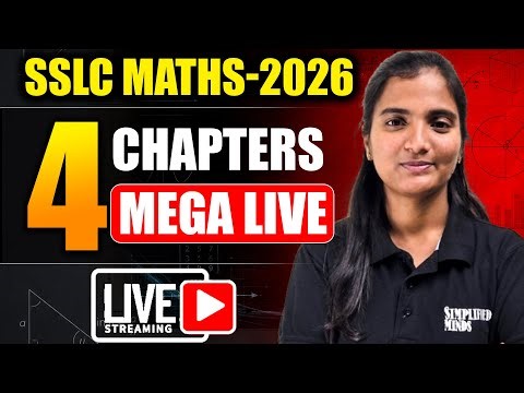 SSLC Class 10 Maths 4 Chapters Important Questions Solution🔥| Preparatory Exam