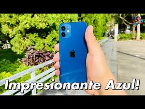 iPhone 12 - IMPRESIONANTE AZUL!