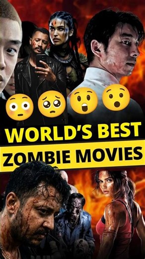 Top 10 Zombie movies 🧟‍♂️ #best #horror #youtubeshorts #scary #hollywood #movie #zombie