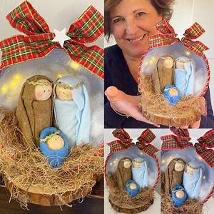 99K views · 2.3K reactions | Buongiorno con il presepe di Maria Mancini❤️❤️ | CreativeMamy | Facebook