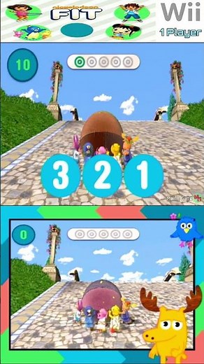 big bowling - The Backyardigans - Nickelodeon Fit - mainin game