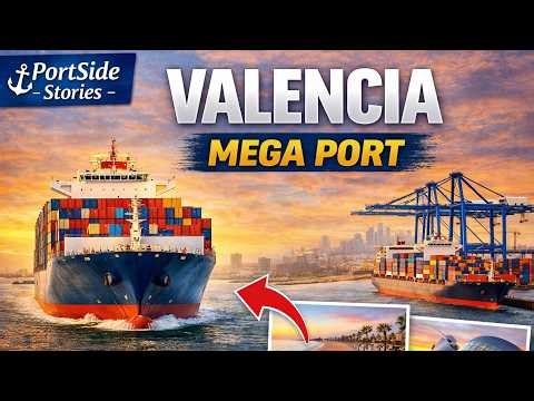 Inside Valencia Port: Mediterranean’s Busiest Container Hub | PortSide Stories