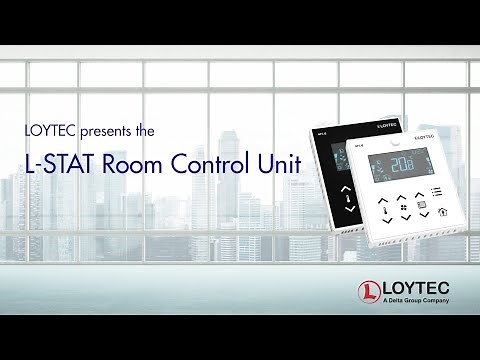 LOYTEC L-STAT Room Control Unit