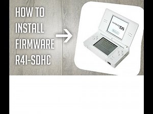 COMMENT INSTALLER UNE CARTE R4 SUR DS/DS LITE/DSI