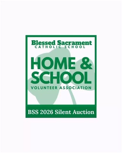 The BSS Silent Auction is live! BID NOW! Bidding ends at 8:00 PM on Sunday, February 1st.☘️ | Blessed Sacrament School - Savannah, GA