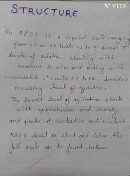 Rass scale #exam #bscnursing #