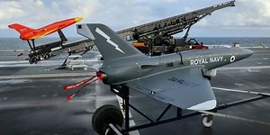 Битва реактивных дронов: Британские Banshee Jet 80  против наших "Гераней"