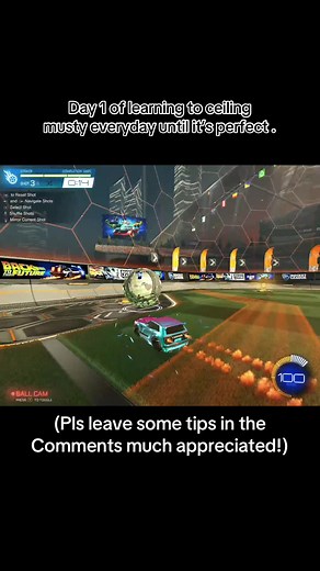Rocket League Ceiling Shot Tips for Beginners