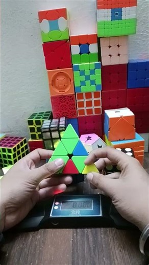 Pyramix world record #shorts #ytshorts #cubber #cubing #trend