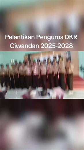 Pelantikan pengurus DKR Ciwandan periode 2025-2028 #pramuka #dkr #ciwandan