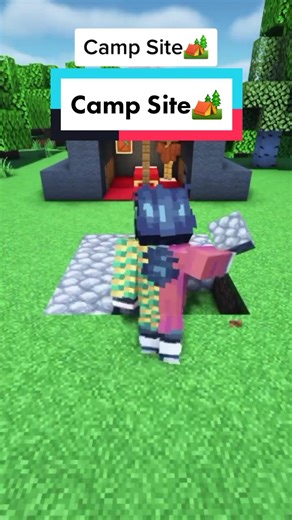 Creative Minecraft Campsite Constructions