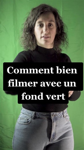 Conseils pour filmer avec un fond vert - Tutoriel vidéo