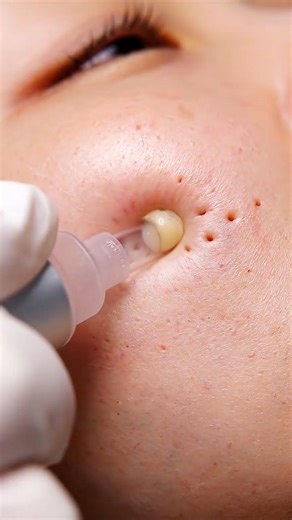 You Didn’t Expect This on Cheekbones 😱 ASMR Blackhead Removal