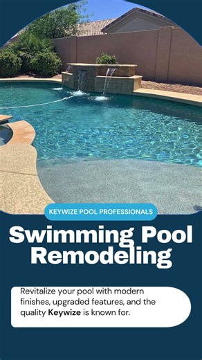 Modern Pool Remodel Transformation by Keywize Pools