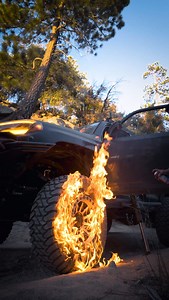 ɴɪɴᴊᴀғɪᴇᴅ on Instagram: "🔥🥷🏽🔥 FIRE drill I appreciate the assist @4rnr.po & @sandycats_ 🙏🏽 And @trail_toyoda for pulling me out of that death trap 🫶🏽 Hit a patch of soft sand right next to a hill, and the ground gave out under my driver side. The 4Runner started to slide a bit sideways toward a 20-foot drop—not exactly ideal. I had to get pulled out with a @kineticx_ropes kinetic rope while hoping the rig wouldn’t tip. Luckily, we m