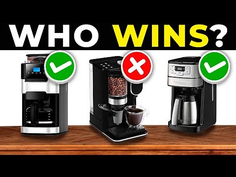 TOP 5 BEST COFFEE MAKERS WITH GRINDERS 2025 | BEST COFFEE MACHINES WITH GRINDER