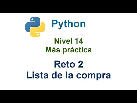 Programar en Python - Nivel 14 - Reto 2 - Lista de la compra