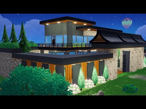 Heartopia Japanese Inspired Modern House Tutorial (9 Plots)