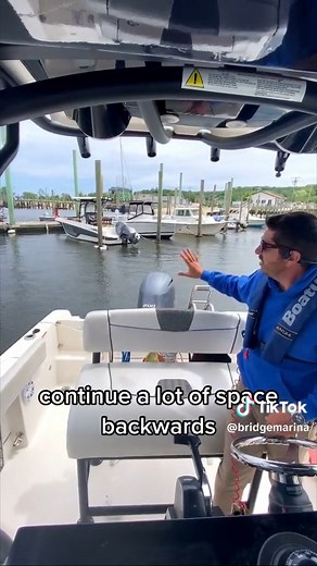6.9K views · 34 reactions | Boat Docking How-To: steering techniques to back out of the dock slip #boating #learntoboat #BoatingTips #yourbridgetoboating #BoatFresh #BOAT #lakehopatcong #highlandsnj #bridgemarina | Bridge Marina, Inc. | Facebook