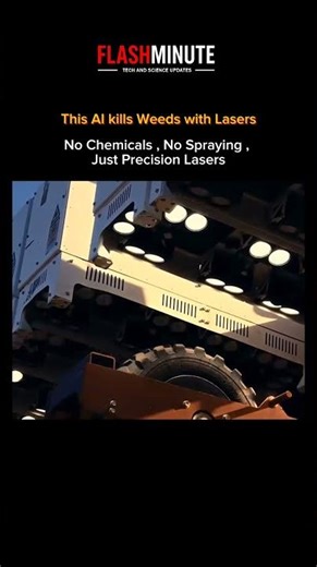 AI Weed Killer Uses Lasers, Not Chemicals 🌱🤖