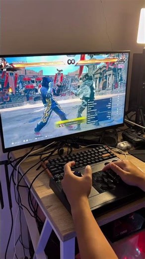 8bitdo arcade stick xbox mantappu #gaming #arcadestick #8bitdo #tekken8 #controller