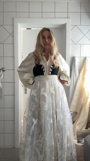 283K views · 5K reactions | We use our Norwegian traditional costumes called “Bunad” usually representing your birth place, or someone from your family. It’s made of wool, silk, cotton & silver and are handmade making them very expensive. I have two costumes, one from my birth place, and this one is called “fantasy bunad” that I designed myself 懶 #norway #bunad #Norwegian #NorwegianCulture #norge | I Love My Norway | Facebook