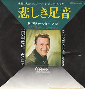 Steve Lawrence - Footsteps / Pretty Blue Eyes