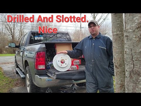 Installing Drilled And Slotted Rotors on a 2017 Dodge Ram 1500