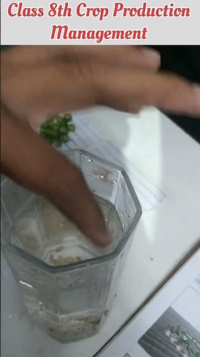 Class 8 Science chapter 1 crop production management #scienceexperiment #scienceactivity #class8
